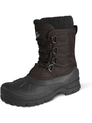 Normani Outdoor Sports Herren Kälteschutzstiefel Coldery in Braun/Schwarz