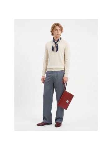 Golden Head Polo Herrentasche Handgelenktasche Leder 23 cm in rot