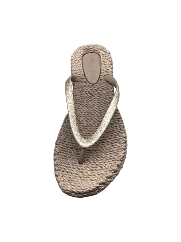 Ilse Jacobsen Bade-Zehentrenner in Beige