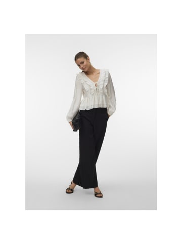 Vero Moda Langarmbluse in Snow White