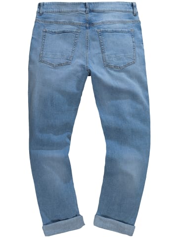 John F. Gee Jeanshose in light blue