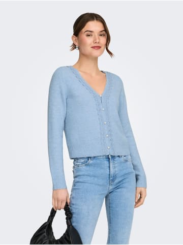 JDY Strickjacke in Cashmere Blue