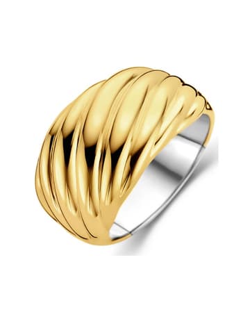 Ti Sento Milano Ring "mit Linien vergoldet" in Gold