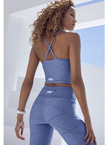 LASCANA ACTIVE Crop-Top in helllblau