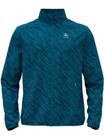 Odlo Jacke "Jacket Essential Light Print" in Blau