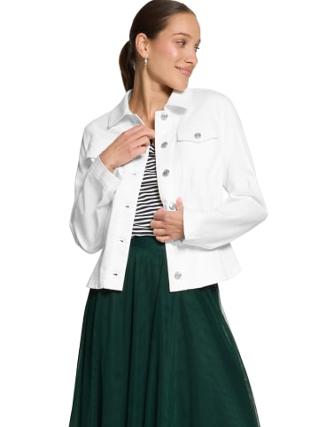 Zero  Blazer-Jacke im Jeans-Look in Cream Denim