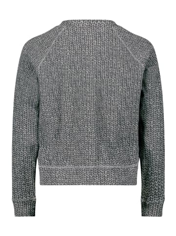Betty Barclay Shirtjacke mit Rippenstruktur in Grau/Grau