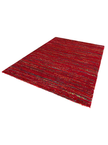 Mint Rugs Hochflor Teppich Chic meliert rot