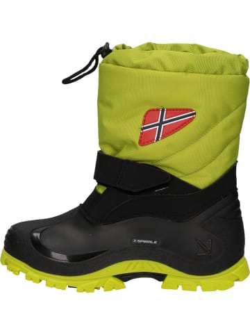Spirale Kinder-Winterstiefel Morten gefüttert in hellgrün in hellgrün