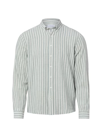 Lindbergh Freizeithemd in aqua ecru - 0001