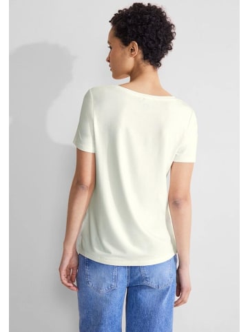 Street One T-Shirt in off white
