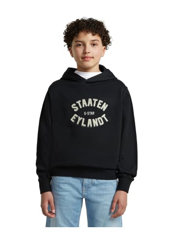 G-Star Raw Boys Rand Hoodie Sweatshirt dk black