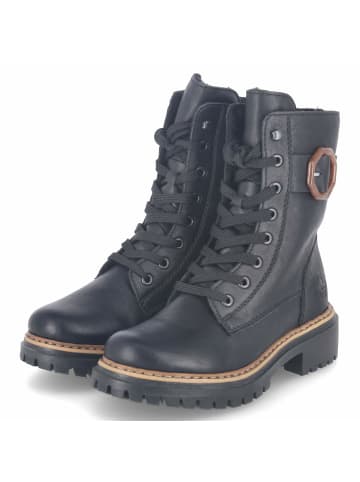rieker Schnürstiefel in schwarz