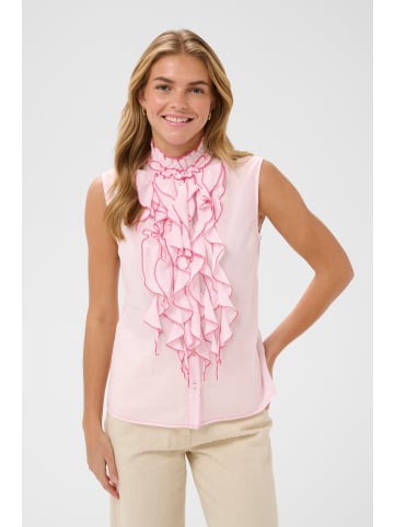 SAINT TROPEZ Ärmellose Bluse TilliSZ Gerade Passform in Ballerina