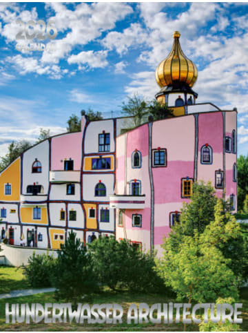 Wörner Verlag Kalender - Großer Hundertwasser Architektur Kalender 2026