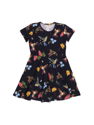 Walkiddy Kleid Hummingbirds Around Flowers-Flared Dress
