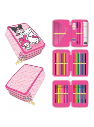 Hello Kitty Hello Kitty Kawaii Cuties gefülltes 3-stöckiges Federmäppchen