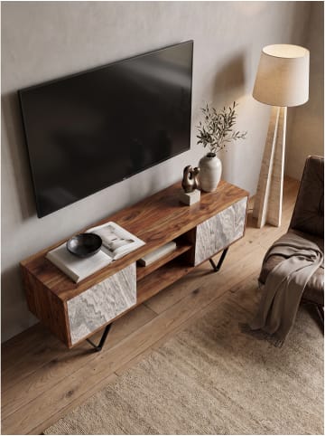 KADIMA DESIGN Lowboard rechteckig, 2 Türen, für Wohnzimmer
