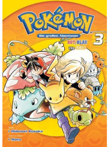 Panini Verlags GmbH Buch - Pokémon - Die großen Abenteuer: Rot, Blau und Gelb 03