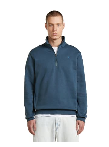 G-Star Raw Premium Core Half Zip Sweater rank blue