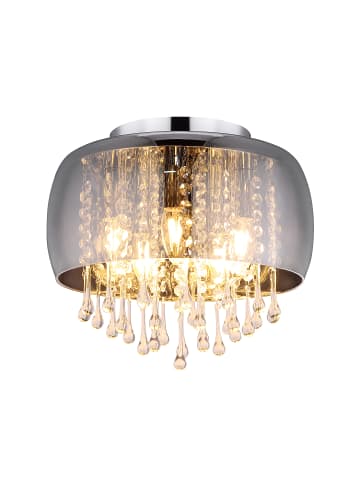 Globo lighting Deckenleuchte "KALLA" in silver