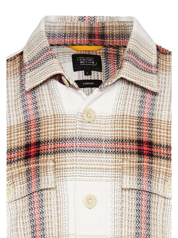 Camel Active Knopfleiste Langarmshirt für Damen in beige