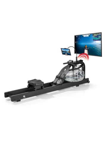 FitEngine Rudergerät H2O/BASIC/SMART schwarz Schwarz