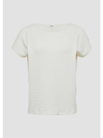 s.Oliver T-Shirt in 0210_creme