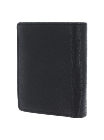Golden Head Capri Geldbörse RFID Schutz Leder 10 cm schwarz