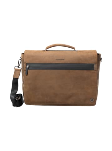 Strellson Aktentasche 'Bow Road Jim in Dunkelbraun 40,00 x 29,00 x 12,00 cm'