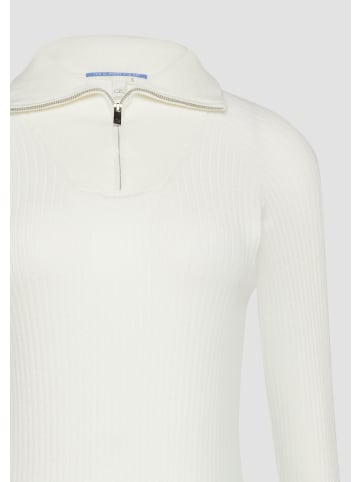 QS Strickpullover langarm in Creme