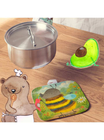 Mr. & Mrs. Panda Potholder Hummel flauschig Design ohne Spruch in Weiß
