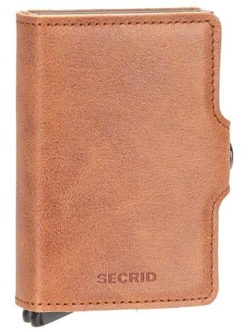 Secrid Geldbörse Twinwallet Vintage in Cognac-Brown