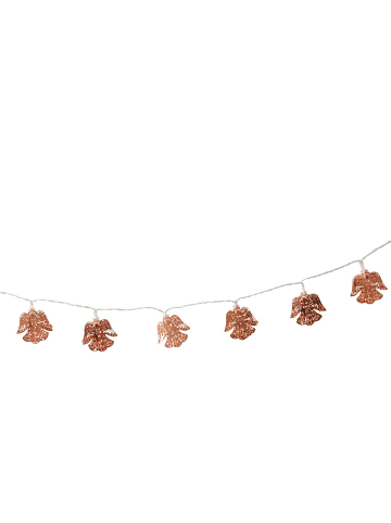 näve LED Lichterkette "ENGEL" in bronze