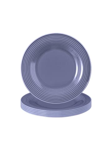 Seltmann Weiden 6er Set Brotteller Beat Color Glaze ø 17 cm in Fliederblau