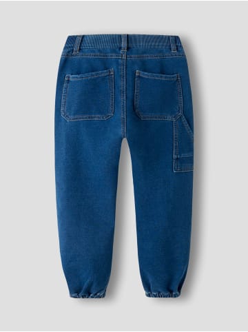 TWO SOON Baggy Fit Jeans in Medium Blue Denim