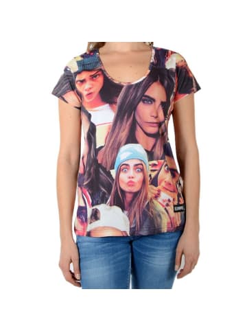 Eleven Paris T-Shirt Hara W Olara Print Orange