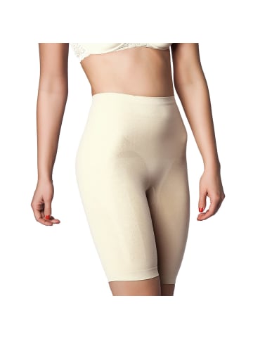 MISS PERFECT Shapewear Hose mit Bein in Champagner