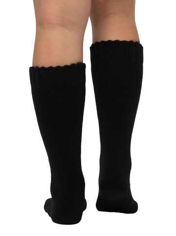 Ulla Popken Socken in schwarz