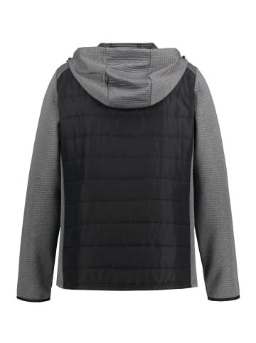 Ulla Popken Sweatjacke in schwarz