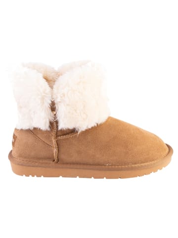 BIOSOFT Winterstiefel Fluffy Bootleg in Chestnut
