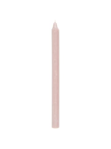 IB Laursen Stabkerze rustikal 29 cm aus Ø 2,2 cm in hellrosa