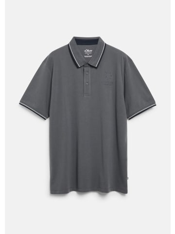 s.Oliver Polo-Shirt in 95D1_schiefergrau