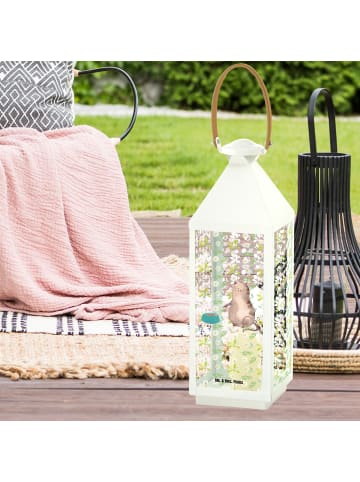 Mr. & Mrs. Panda Laterne Katze Fressen ohne Spruch in Transparent