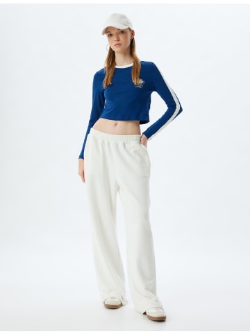 KOTON T-shirt in Marineblau