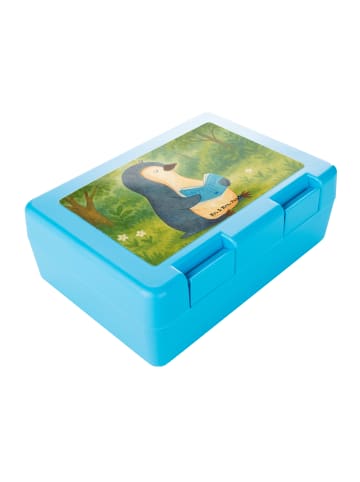 Mr. & Mrs. Panda Snackbox Pinguin Buch Design ohne Spruch in Weiß