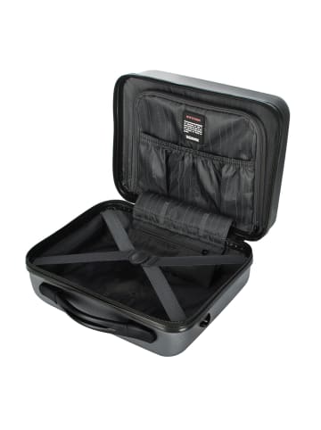 Wittchen Kosmetikkoffer Globe line Kollektion (H)33(B)28(T)17 cm in Gray