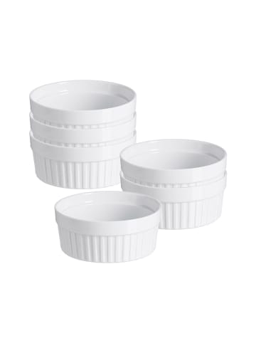 Ritzenhoff & Breker 6er Set Auflaufformen Bianco ø 15 cm in weiß