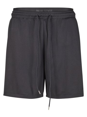 9N1M SENSE Mesh-Shorts in black