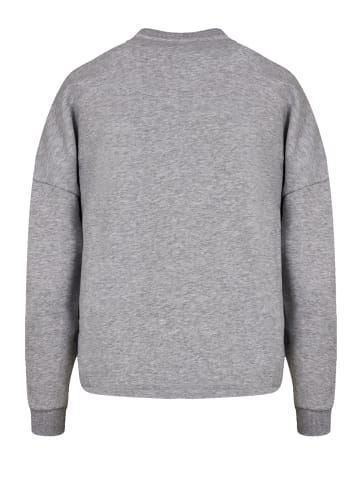 F4NT4STIC Oversize Sweatshirt Robbe Knut & Jan Hamburg in grau meliert